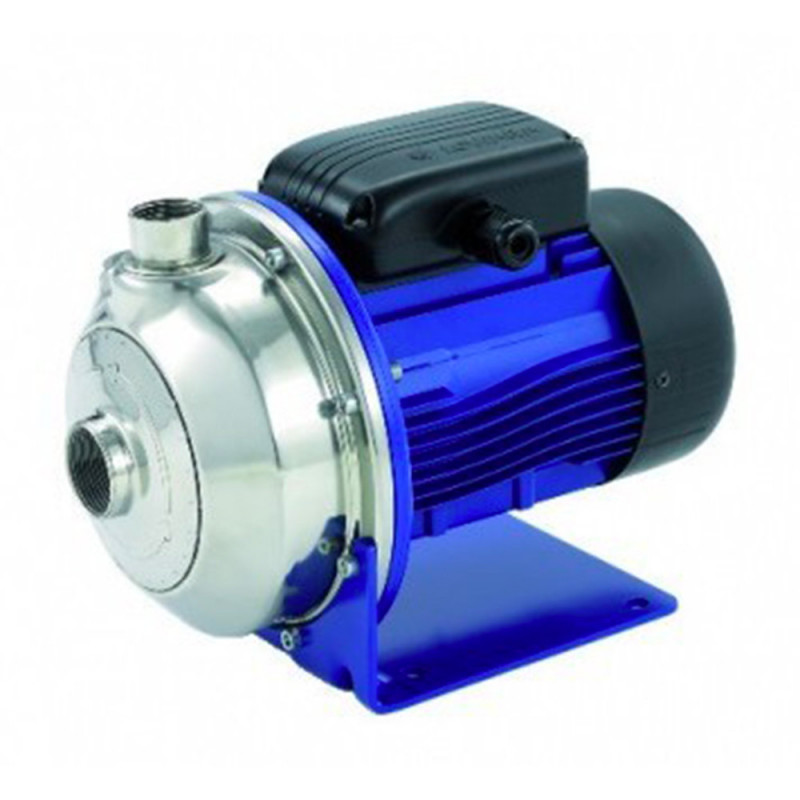 Pompe a eau Lowara CEF12009 0,9 kW centrifuge sur châssis en acier inoxydable 304 jusqu'à 9,6 m3/h triphasé 380V