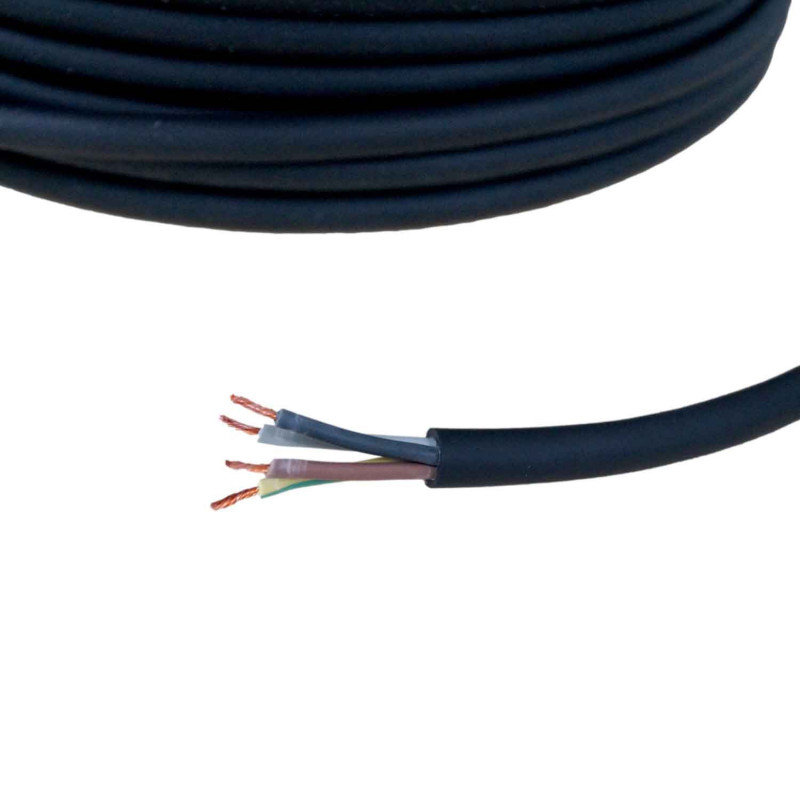 Câble électrique H07 RNF 4G 1.5mm² - La Bonne Pompe