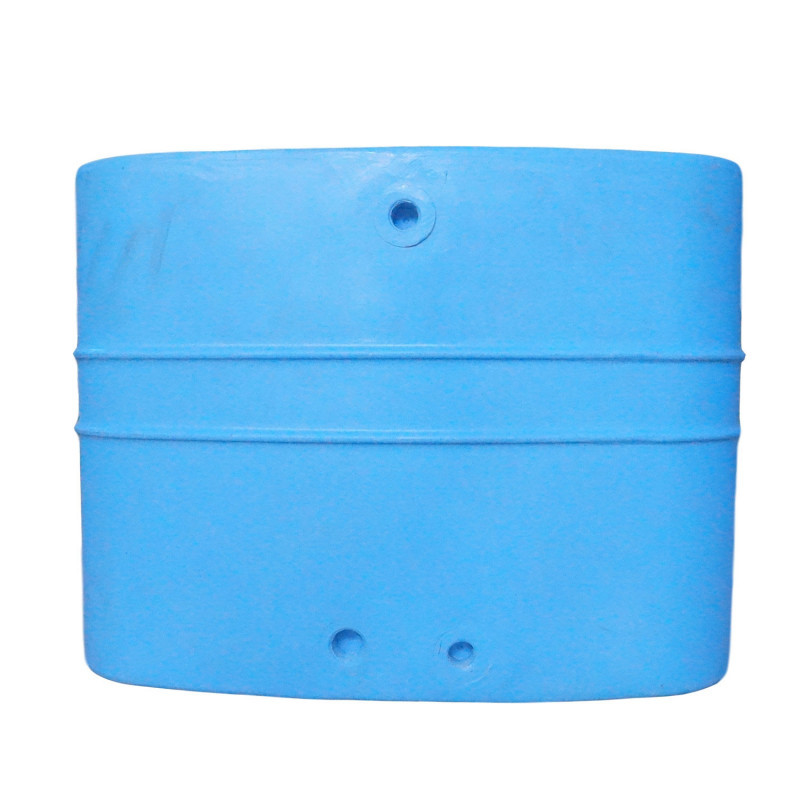 Réservoir récupérateur d'eau eau de pluie 300 litres - Réservoir aérien bleu en polyéthylène - Horizontal