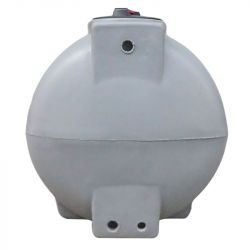 Cuve récupérateur eau de pluie 1000 litres - Cuve polyéthylène aérienne grise - Horizontale