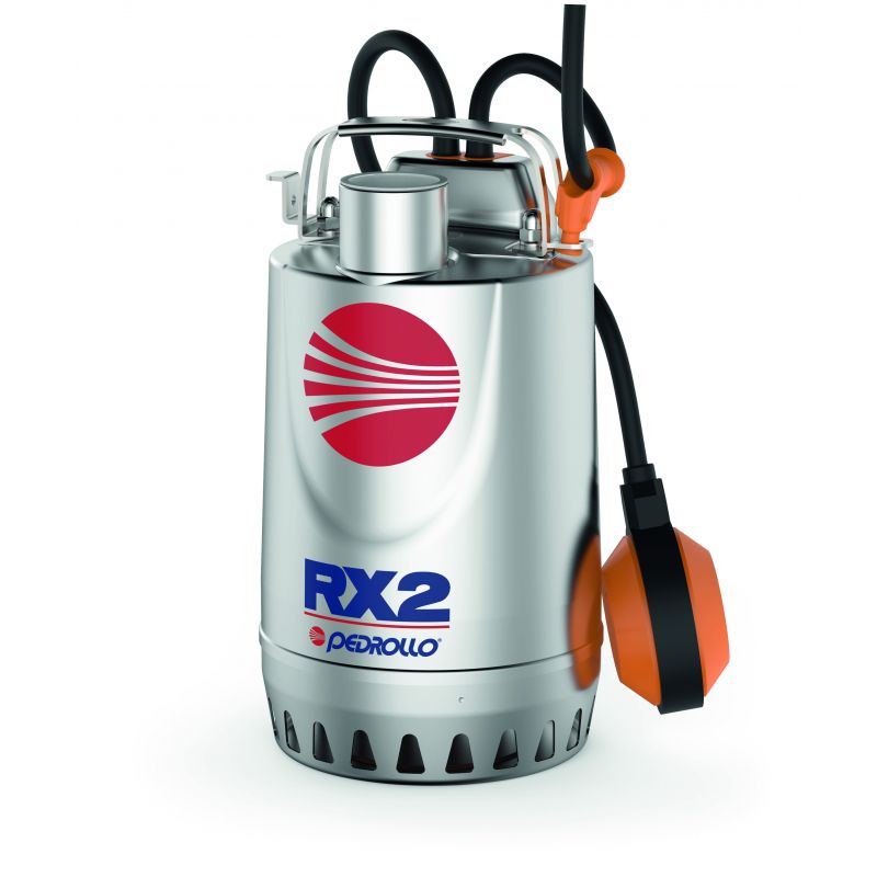 Pompe de relevage Pedrollo RX2 0,37 kW jusqu'à 13,2 m3/h triphasé 380V