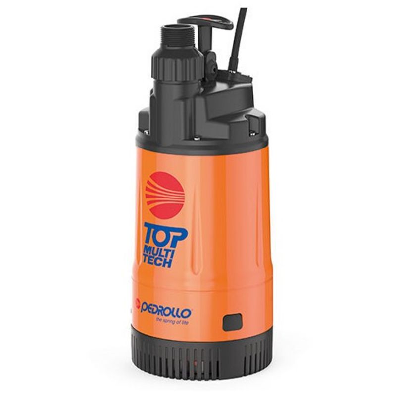 Pompe immergée Pedrollo TOPMULTITECH2 0,55 kW jusqu'à 4,8 m3/h monophasé 220V - fonctionnement automatique
