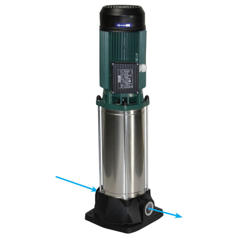Pompe a eau DAB KVC 50 centrifuge verticale jusqu'à 4,8 m3/h triphasé 380V