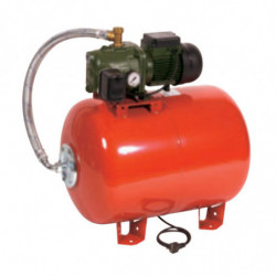 Surpresseur 100L DAB Aquajet Red - Réservoir horizontal à vessie avec pompe a eau monophasé 220V