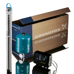 Pompe immergée 3" Grundfos SQE SYSTEM monophasé 220V