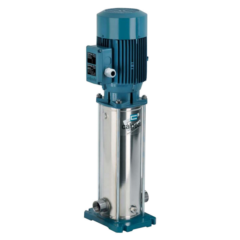 Pompe a eau Calpeda MXVBM25205 0,75 kW multicellulaire tout inox jusqu'à 4,5 m3/h monophasé 220V